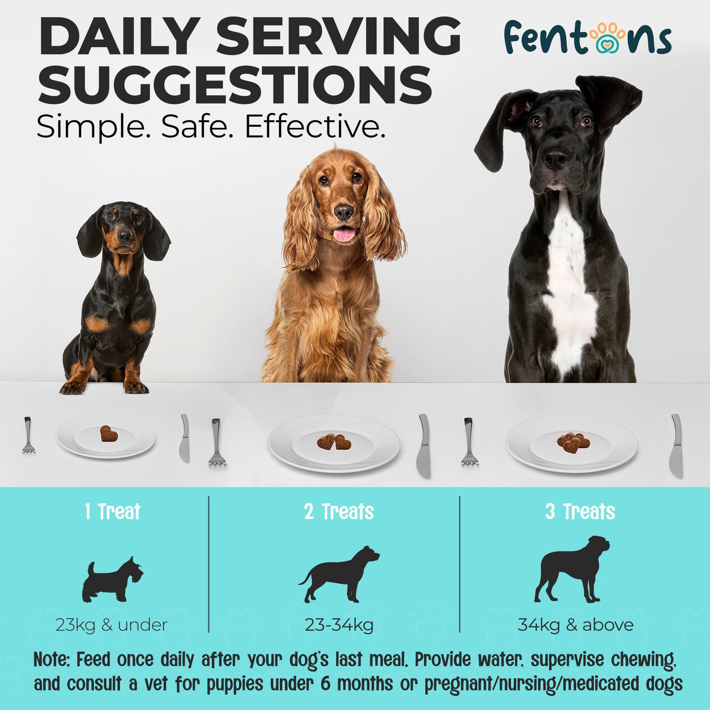 Dog Fresh Breath & Dental Chews - Supports Healthy Teeth, Healthy Gums & Pawsome Dog Licks