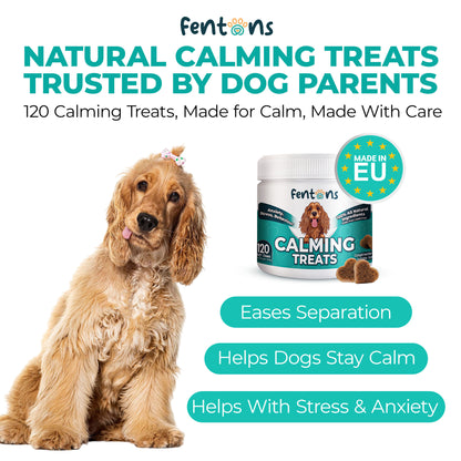 Dog Calming Treats - Supports Stress, Anxiety and Behavioural Issues