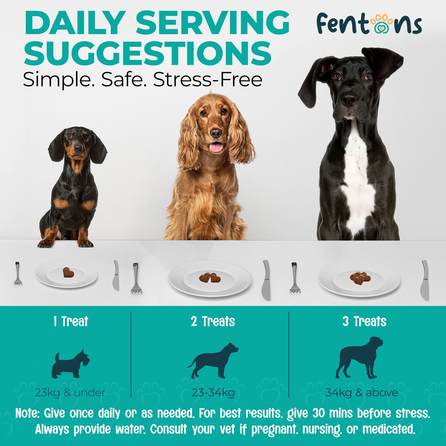 Dog Calming Treats - Supports Stress, Anxiety and Behavioural Issues